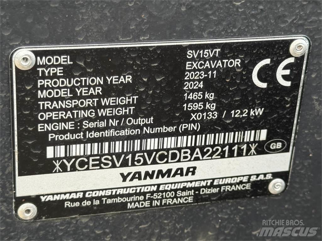 Yanmar SV15VT Малые экскаваторы 7т-12т