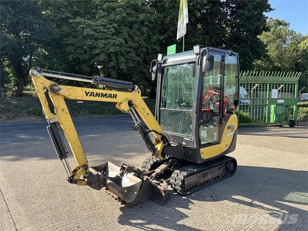 Yanmar SV18 Малые экскаваторы 7т-12т