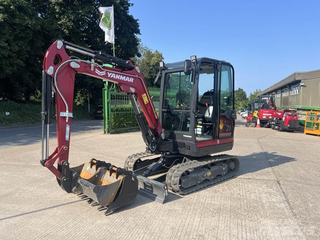 Yanmar SV26 Малые экскаваторы 7т-12т