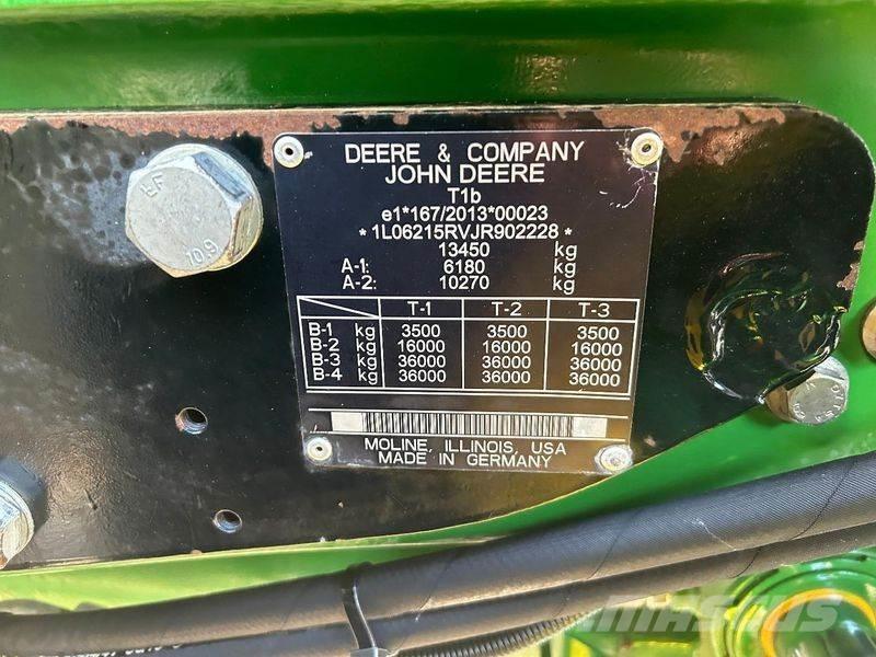 John Deere 6215R Трактора