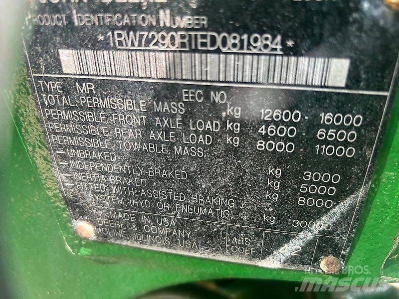 John Deere 7290R Трактора