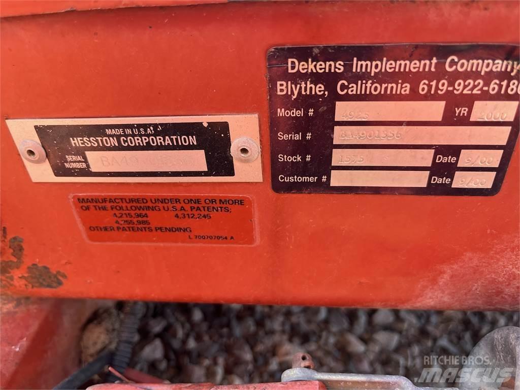 Hesston BA49 Киповые захваты