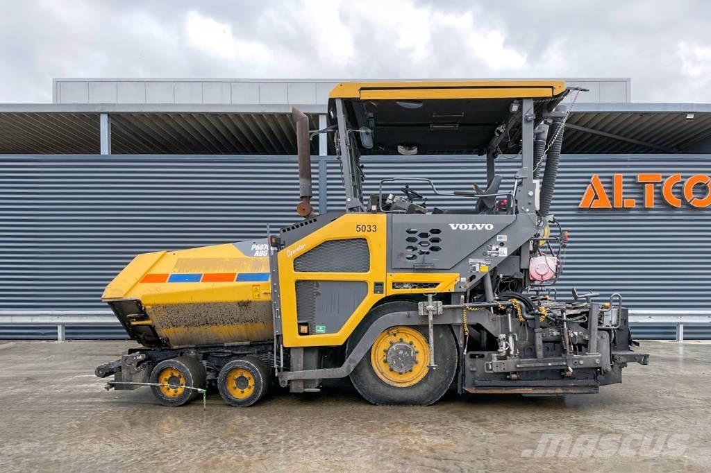 Volvo P6870 ABG Асфальтоукладчики