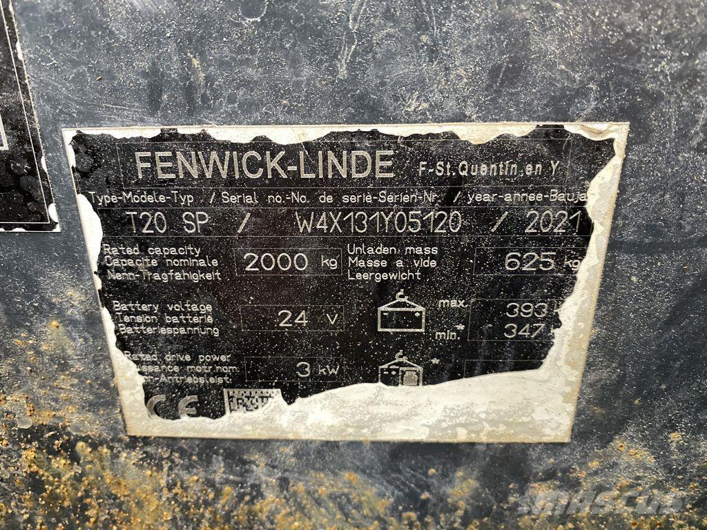 Linde T20SP Самоходные электрические тележки