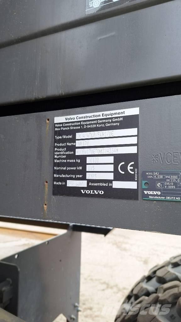 Volvo EWR 170 E Колёсные экскаваторы