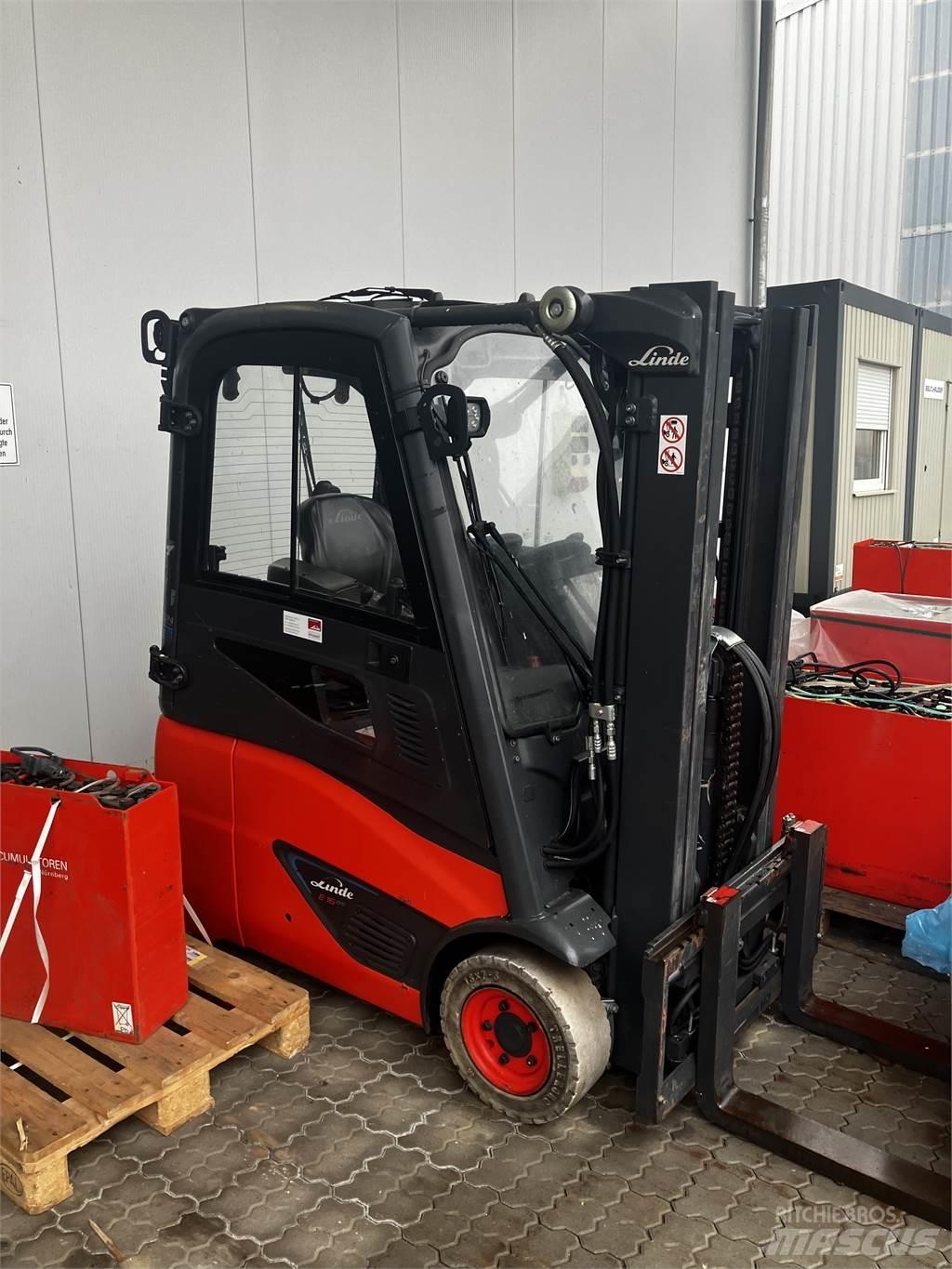 Linde E16C Электропогрузчики