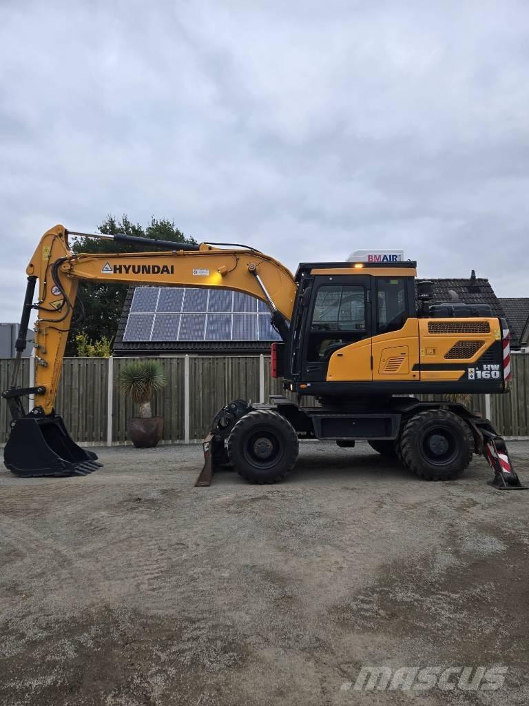 Hyundai HW 160 Колёсные экскаваторы