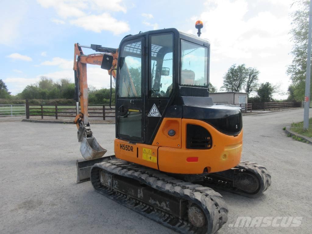Hanix H 55 DR Мини-экскаваторы