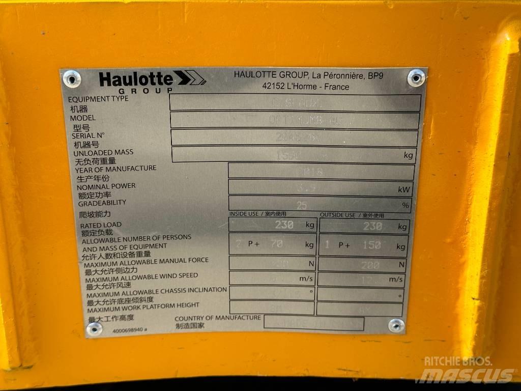 Haulotte OPTIMUM 8 Ножничные подъемники