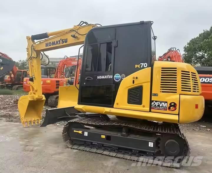 Komatsu PC70-8 Малые экскаваторы 7т-12т