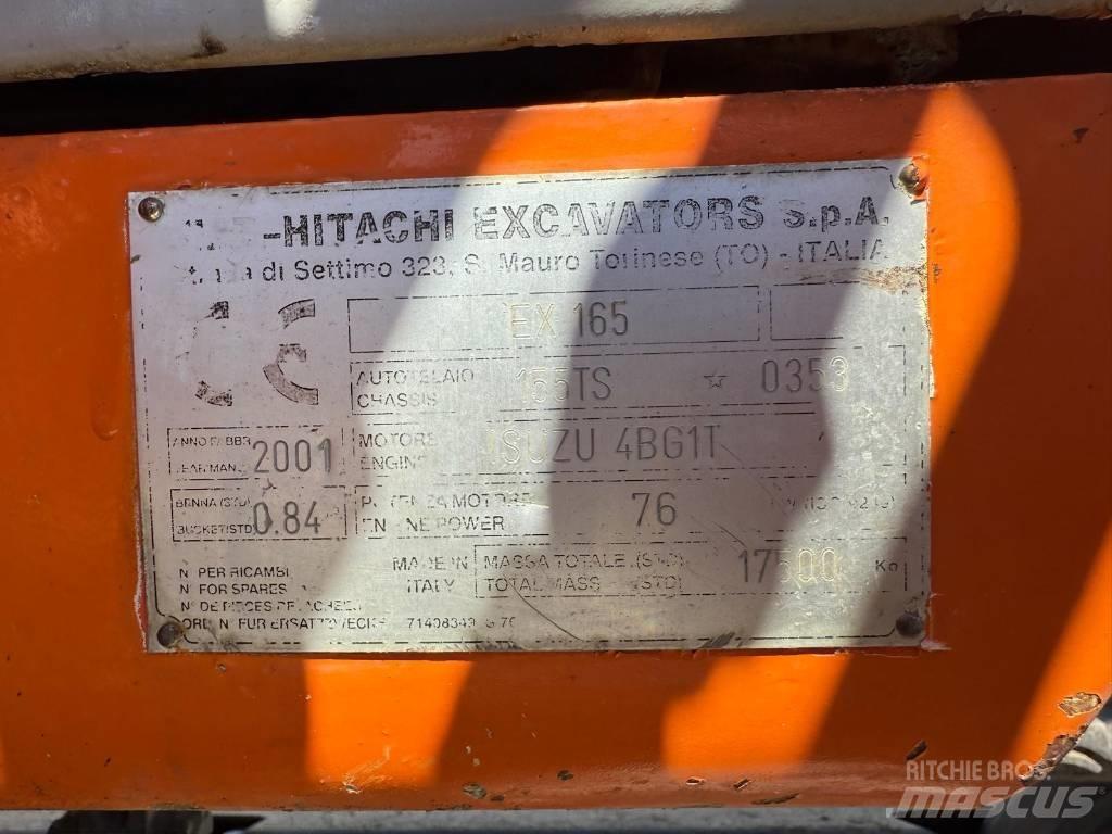 Fiat Hitachi EX 165 Гусеничные экскаваторы