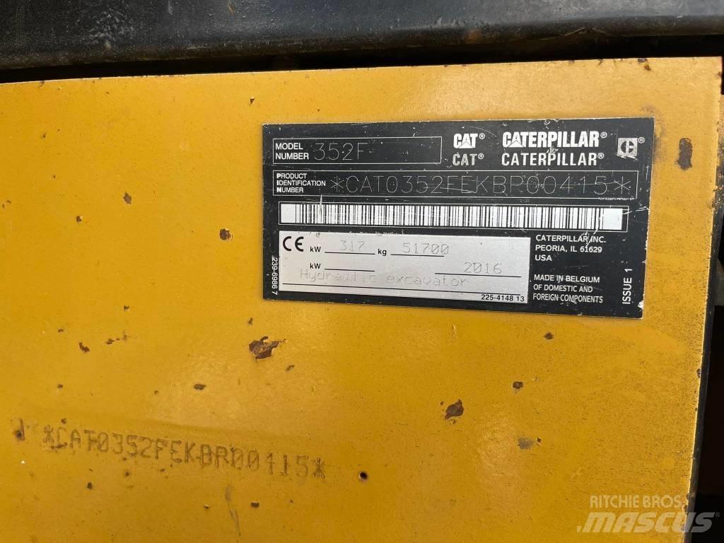 CAT 352FL Гусеничные экскаваторы