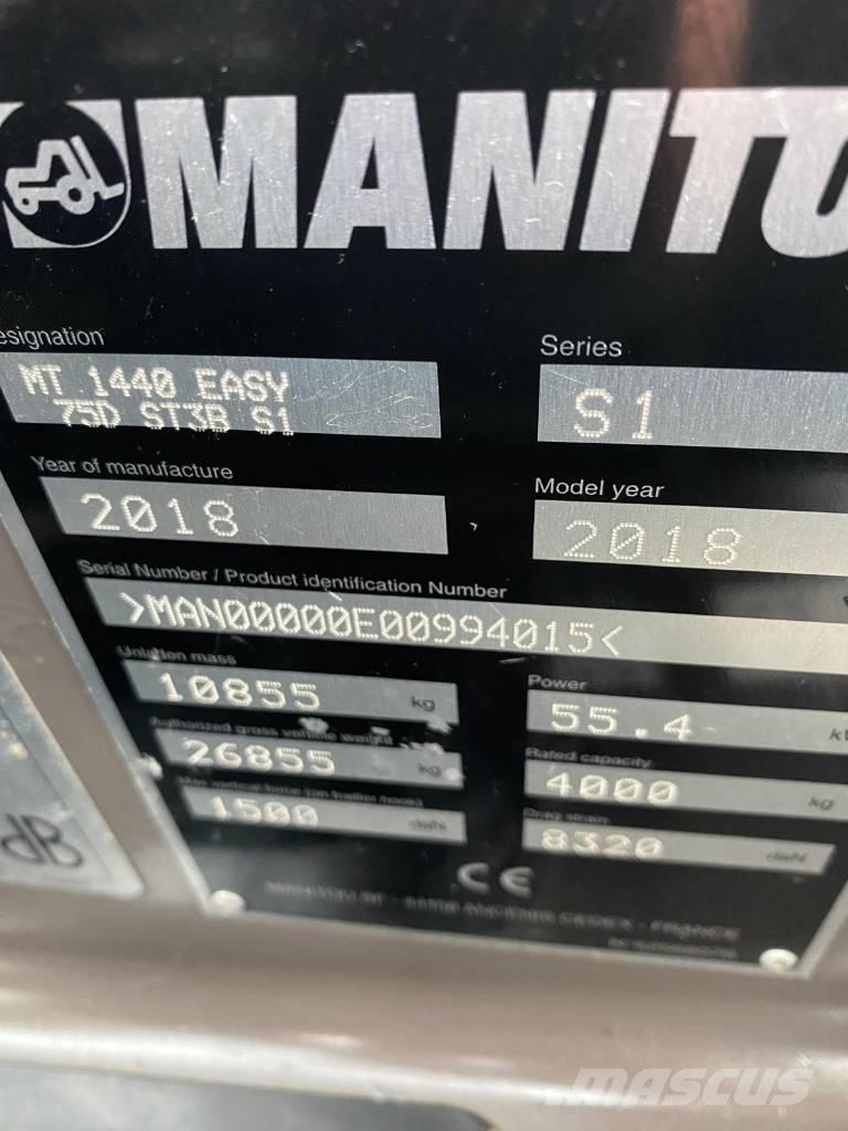 Manitou MT 1440 Телескопические погрузчики