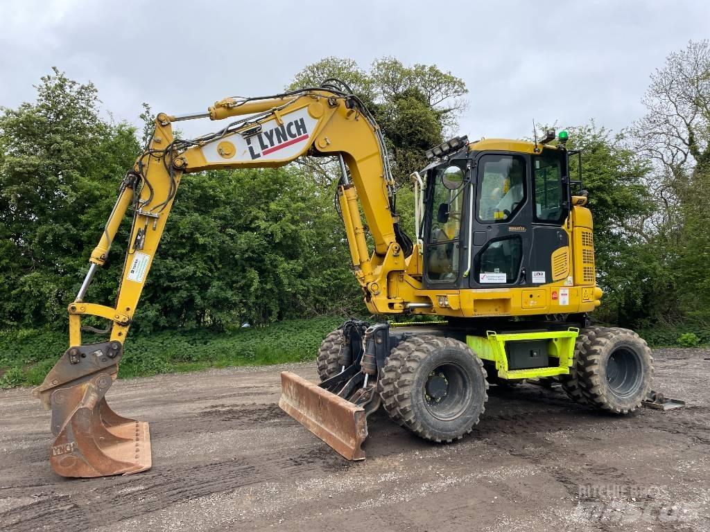 Komatsu PW 118 Колёсные экскаваторы