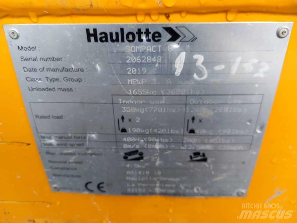 Haulotte Compact 8 Ножничные подъемники