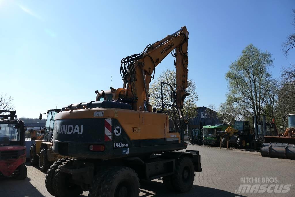 Hyundai 140-9 Колёсные экскаваторы
