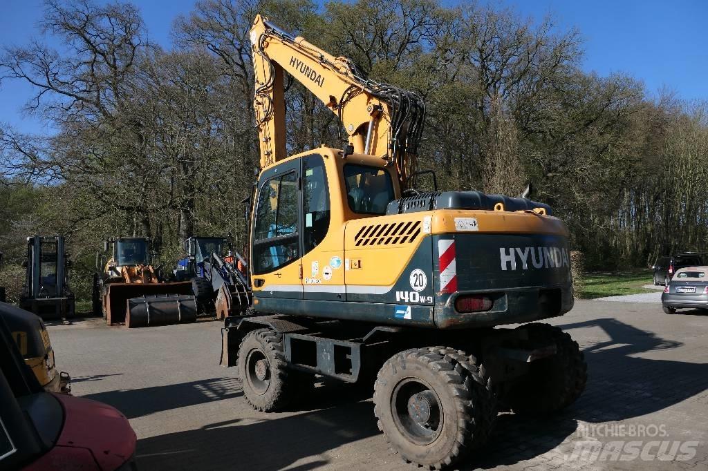 Hyundai 140-9 Колёсные экскаваторы