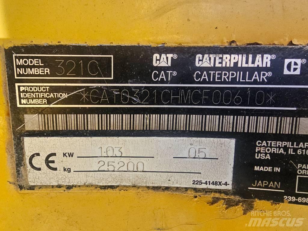 CAT 321C Гусеничные экскаваторы