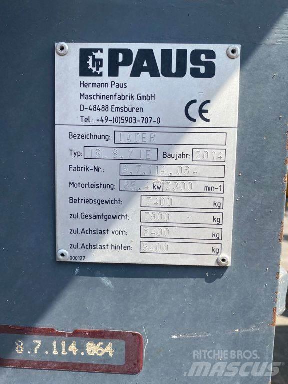 Paus TSL8.7 Фронтальные погрузчики