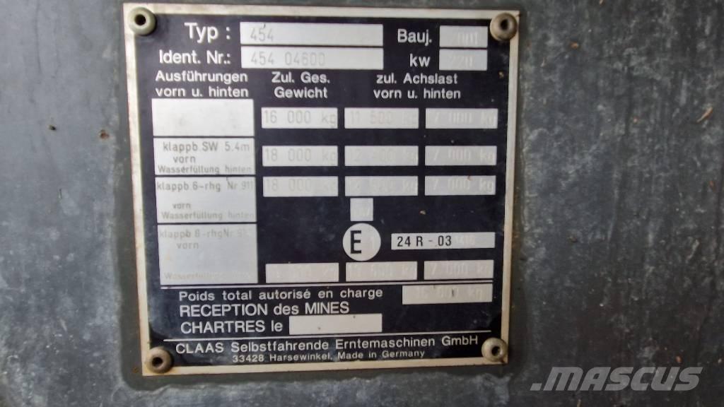 CLAAS lexion 460 Зерноуборочные комбайны