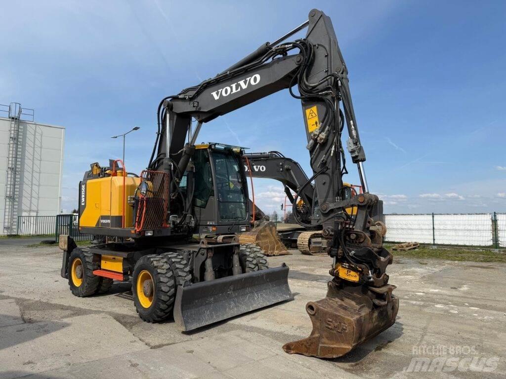 Volvo EWR150E Колёсные экскаваторы