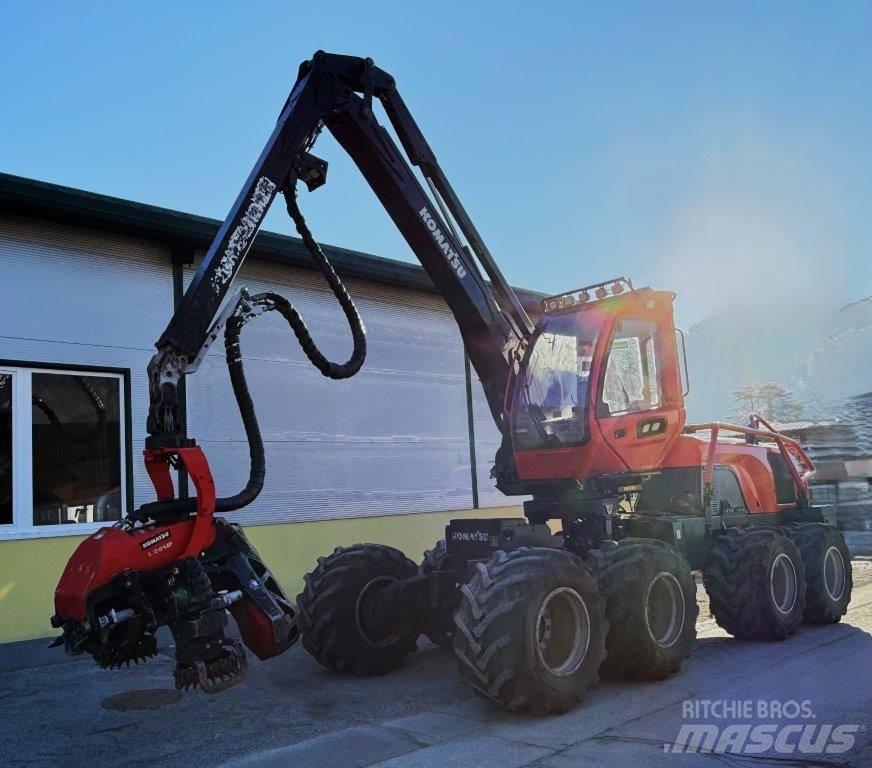Komatsu 931 XC Харвестеры