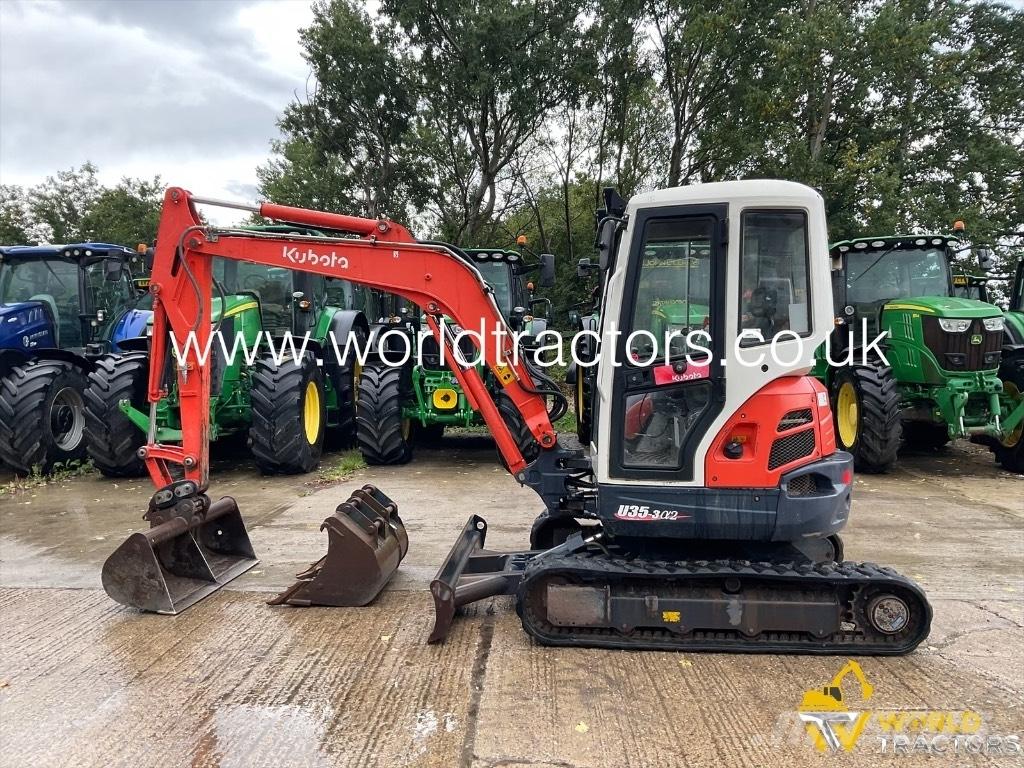 Kubota U 35-3 A Мини-экскаваторы