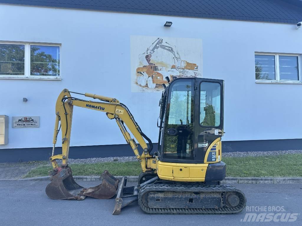 Komatsu PC 26 MR-3 Мини-экскаваторы