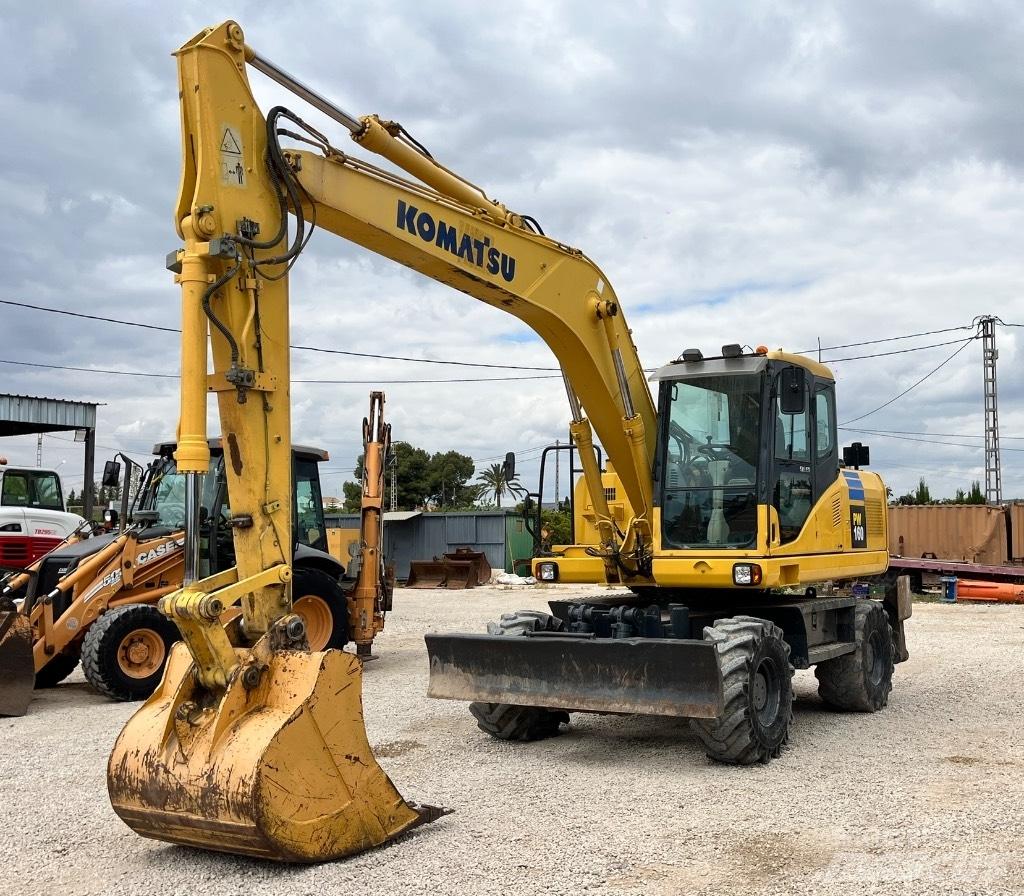 Komatsu PW 160 Колёсные экскаваторы