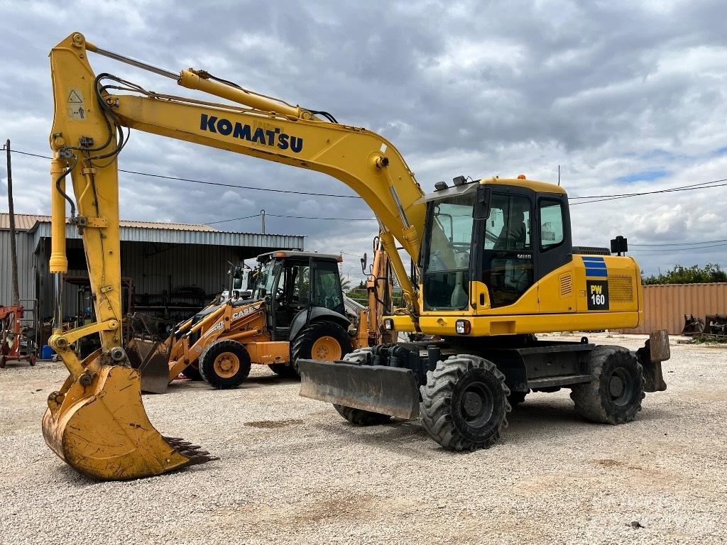 Komatsu PW 160 Колёсные экскаваторы