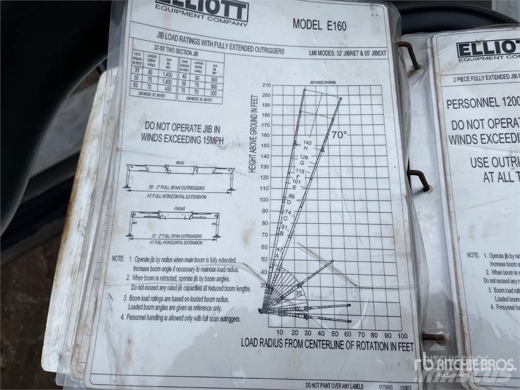 Elliott E160 Автомобильные краны