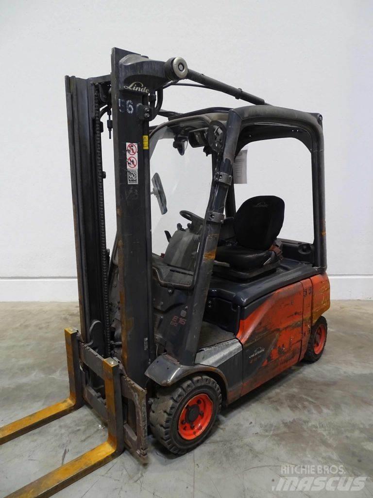Linde E16P-02 Электропогрузчики
