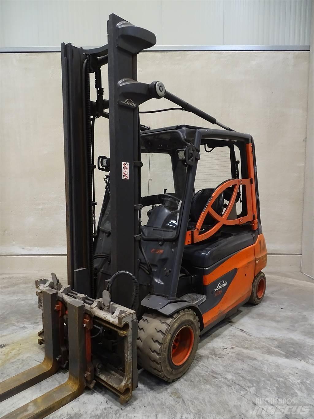 Linde E35L-01 Электропогрузчики
