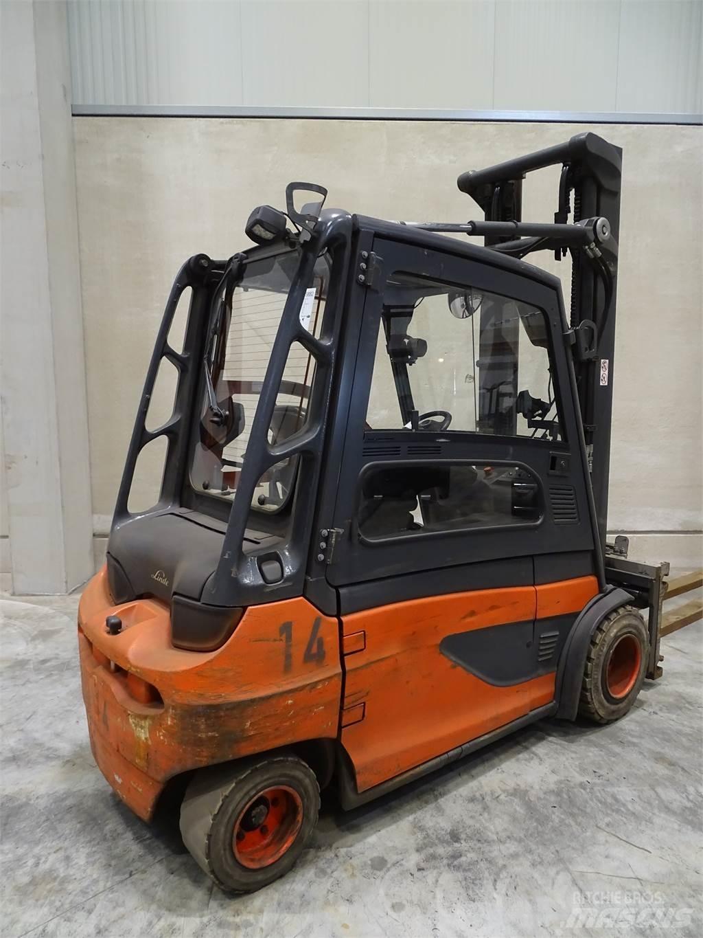 Linde E35L-01 Электропогрузчики