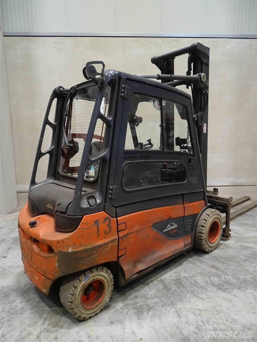 Linde E35L-01 Электропогрузчики