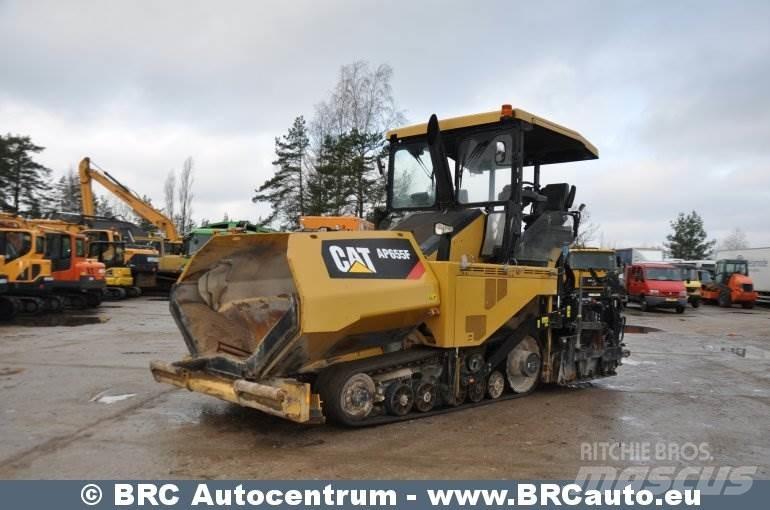 CAT AP655F Асфальтоукладчики