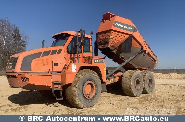 Doosan DA 40 Шарнирно-сочленённые самосвалы