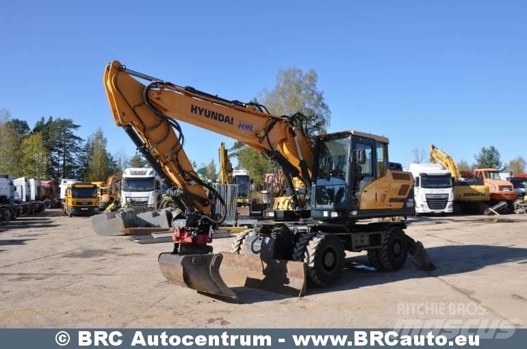 Hyundai HW160 Колёсные экскаваторы