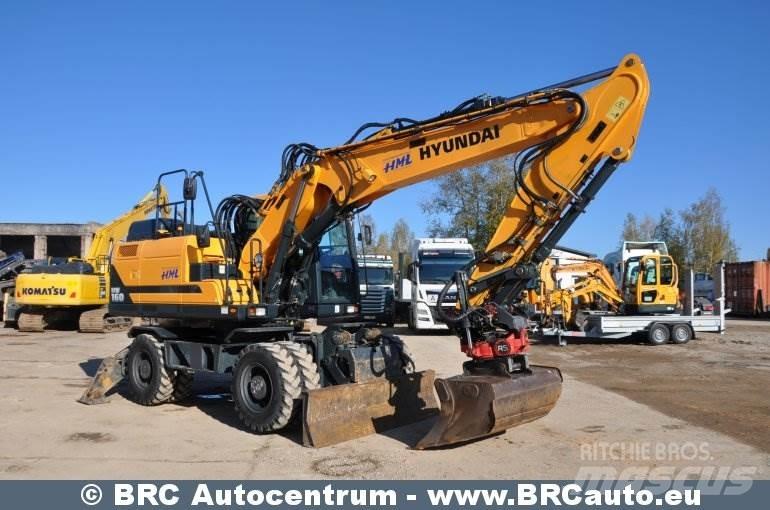 Hyundai HW160 Колёсные экскаваторы