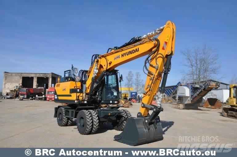 Hyundai HW180 Колёсные экскаваторы