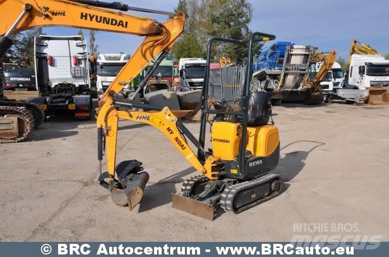 Hyundai HX10A Мини-экскаваторы