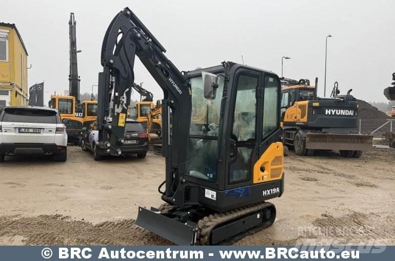 Hyundai HX19A Мини-экскаваторы