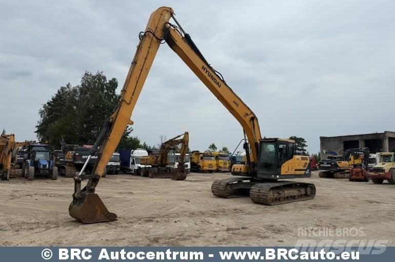 Hyundai HX220LR Гусеничные экскаваторы