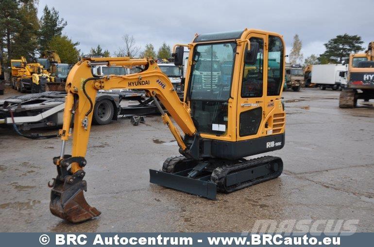 Hyundai R18-9AK Мини-экскаваторы