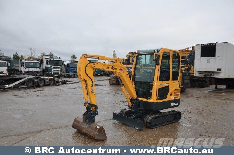 Hyundai R18-9AK Мини-экскаваторы
