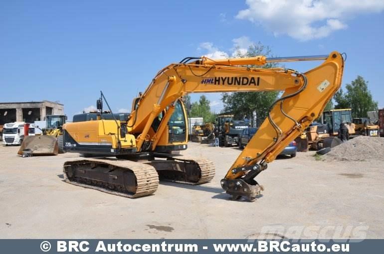 Hyundai R220LC-9A Гусеничные экскаваторы