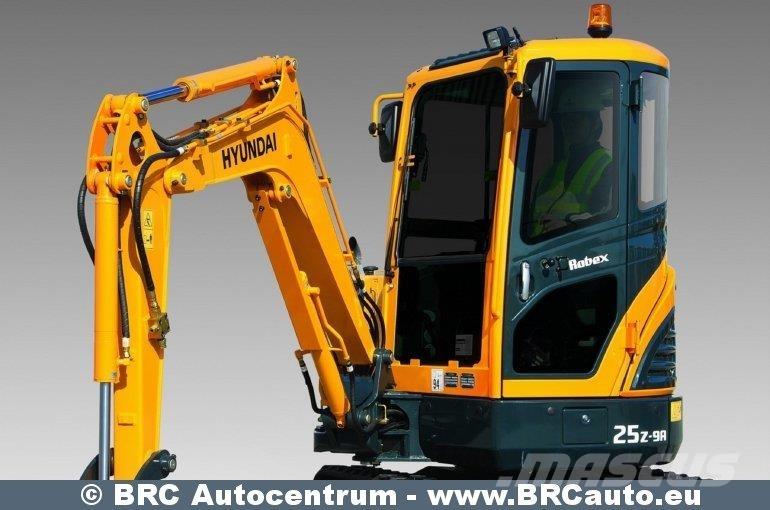 Hyundai R25Z-9AK Мини-экскаваторы