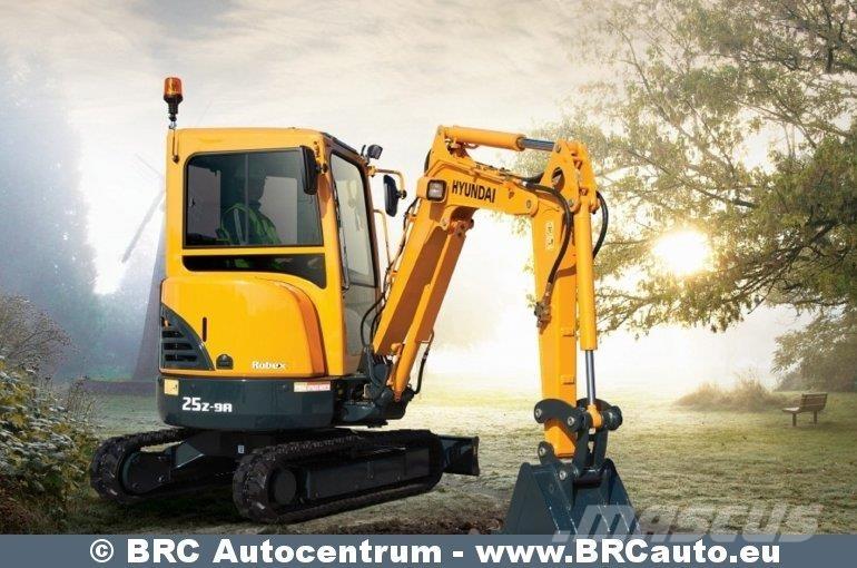 Hyundai R25Z-9AK Мини-экскаваторы