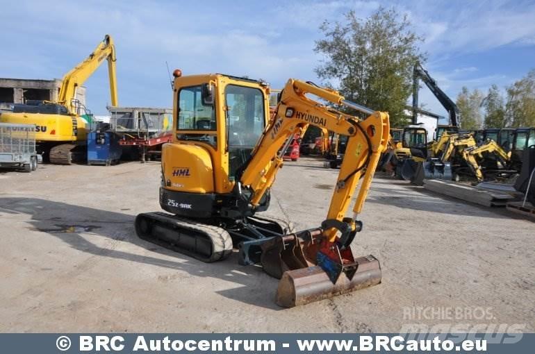 Hyundai R25Z-9AK Мини-экскаваторы