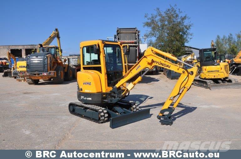 Hyundai R25Z-9AK Мини-экскаваторы